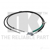 Трос ручника NK I 7W8KWB 5703858908409 9025186 Ford KA 1 (CCQ, RB) Хэтчбек 1.3 i 70 л.с. 2002 – 2008