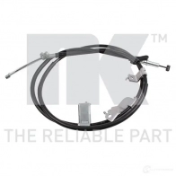 Трос ручника NK 1F K8J 902665 Honda CR-V 2 (RD) Кроссовер 2.0 (RD4) 150 л.с. 2001 – 2007 5703858940201