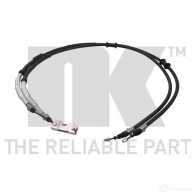 Трос ручника NK 9036167 5703858916114 Opel Corsa (D) 4 2006 – 2014 6C Y9EE