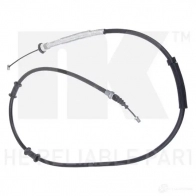 Трос ручника NK Fiat Punto Evo (199) 3 Хэтчбек 1.6 D Multijet 120 л.с. 2009 – 2012 9023134 5703858789145 EOY ZE86