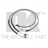 Трос ручника NK NCJB 61S 9025142 5703858852870 Ford Focus 2 Кабриолет 1.6 100 л.с. 2006 – 2010
