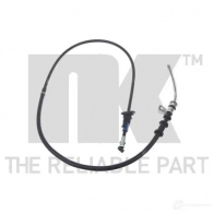 Трос ручника NK Mitsubishi Carisma 1 (DA) 1995 – 2004 EE LUCO 903006 5703858634216