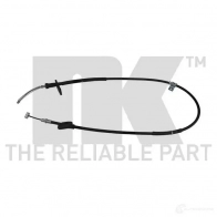 Трос ручника NK 5703858789640 9 31SY Opel Agila (A) 1 2000 – 2007 9036128