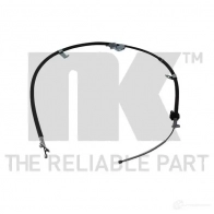 Трос ручника NK 9045201 Toyota Verso S (XP120) 1 Минивэн 1.4 D4 D (NLP121) 90 л.с. 2010 – 2016 SU00L ZY 5703858895457