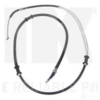 Трос ручника NK SZL7 90 9023122 Fiat Multipla (186) 1 Минивэн 1.9 JTD 110 110 л.с. 2001 – 2002 5703858634124