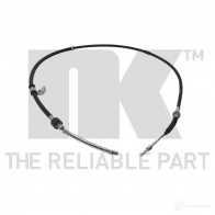 Трос ручника NK 903037 Mitsubishi L200 3 (K7T, K6T) Пикап 2.5 TD 4WD (K74T) 115 л.с. 2001 – 2007 5703858912345 YTHF W