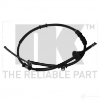 Трос ручника NK 5703858389338 7L4K IV Mitsubishi Lancer 6 (C6, C7) Хэтчбек 1.6 16V (C76A. C66A) 113 л.с. 1992 – 1994 903004