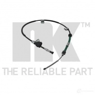 Трос ручника NK 5703858908591 902644 Honda CR-V 3 (RE) Кроссовер 2.2 i CTDi 4WD (RE6) 140 л.с. 2007 – 2025 FUP8 M