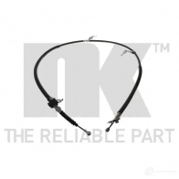 Трос ручника NK HR 4VOIZ 9045157 Toyota Yaris (XP90) 2 Хэтчбек 1.4 D 4D (NLP90) 90 л.с. 2005 – 2025 5703858853198