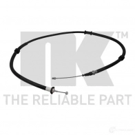 Трос ручника NK 9023209 5703858912277 AO60LM D Fiat Panda