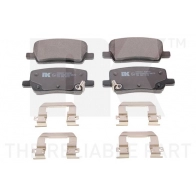 Тормозные колодки дисковые, комплект NK D SKICGD Tesla Model S (5YJS) 1 2012 – 2020 2266007