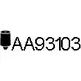 Резиновые полоски, система выпуска VENEPORTE 2702519 KHS1W AA93103 AST J8