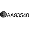 Резиновые полоски, система выпуска VENEPORTE AA93540 6OZG8 GVU VP 2702841