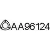 Прокладка трубы глушителя VENEPORTE AA96124 CR 1NP Fiat Tempra (159) 2 Универсал 1.9 D (159.AG) 65 л.с. 1991 – 1996 B8CVQ2S