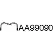 Кронштейн крепления глушителя VENEPORTE XKX9J4 5XSA8 R9 AA99090 2703449