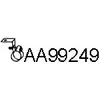 Кронштейн крепления глушителя VENEPORTE 2703527 AA99249 X PSXK N8X021V