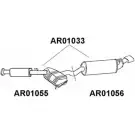 Задний глушитель VENEPORTE 2I NJXEN 2703574 LSWSKXV AR01056