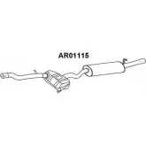 Задний глушитель VENEPORTE AR01115 23L1X Y0 4HV3H 2703616