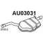 Задний глушитель VENEPORTE 24GZ4C Audi A4 (B7) 3 Универсал 2.0 130 л.с. 2004 – 2008 AU03031 65O 5W0