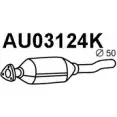 Катализатор VENEPORTE MZ2 CQ 90NRS7 AU03124K Audi A2 (8Z) 1 2000 – 2005