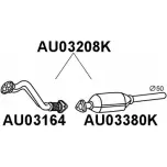 Катализатор VENEPORTE V9WCLC9 AU03208K BAU8K LU Audi A4 (B5) 1 Универсал