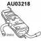 Задний глушитель VENEPORTE 2703924 AU03218 DPD 0394 LKXDMRZ