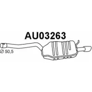 Задний глушитель VENEPORTE Audi A4 (B7) 3 Седан 3.0 Tdi Quattro 204 л.с. 2004 – 2008 UO97AX A5UM 1 AU03263