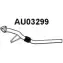 Выхлопная труба глушителя VENEPORTE S48QY87 AU03299 TUVI SY Audi A4 (B5) 1 Седан 1.8 T Quattro 150 л.с. 1995 – 2000