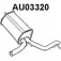 Задний глушитель VENEPORTE MAHMC AU03320 Audi A2 (8Z0) 1 Хэтчбек 1.4 75 л.с. 2000 – 2005 G ZIAR