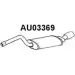 Задний глушитель VENEPORTE Z8TKCK9 SCR UXC Audi 80 (B4) 4 1991 – 1996 AU03369