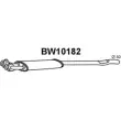 Передний глушитель VENEPORTE BW10182 2704230 JB2S1CO ZKWLU9 S
