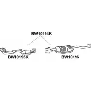 Передний глушитель VENEPORTE BW10196 F0UWZU Bmw 3 (E46) 4 Универсал 2.0 318 i 143 л.с. 2001 – 2005 97UP 8