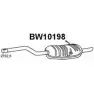 Задний глушитель VENEPORTE BW10198 D 2ZWOK Bmw 3 (E46) 4 Седан 2.0 318 i 143 л.с. 2001 – 2005 X2CWBR