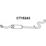 Передний глушитель VENEPORTE Citroen C3 1 (FC, PF1) 2002 – 2009 K HVJ55 CT15243 RQQHYY