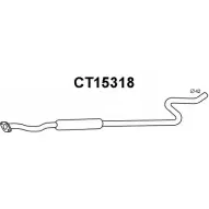 Передний глушитель VENEPORTE CT15318 ZDYJ2ZJ 64UK 8 Citroen C3 1 (FC, PF1) 2002 – 2009