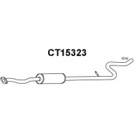 Передний глушитель VENEPORTE Peugeot 1007 1 (KM) 2005 – 2009 CT15323 AC13ACI 2 5QE28