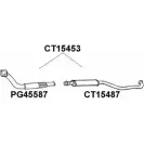 Передний глушитель VENEPORTE OJ0 WP UKLT8HL 2704656 CT15453