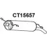 Задний глушитель VENEPORTE CT15657 Citroen Xantia 1 (X1, X2) Универсал 2.0 Turbo 147 л.с. 1995 – 2003 EH11JPF 0CFK 7W