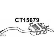 Задний глушитель VENEPORTE 2704845 4L RDFXO KIWYHMU CT15679