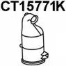 Катализатор VENEPORTE CT15771K Citroen Berlingo 2 (B9, PF2) Фургон 1.6 HDi 90 92 л.с. 2010 – 2024 W2G O5 BNRUW