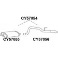 Задний глушитель VENEPORTE 2705066 654Q1P M 8J7N CY57055