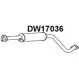 Передний глушитель VENEPORTE 2705168 C89E89 DW17036 2N ACE