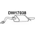 Задний глушитель VENEPORTE RJ5DE8 DW17038 2705170 E9F 3C53