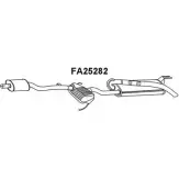 Задний глушитель VENEPORTE E4J39 FA25282 FE53J UW Fiat Brava (182) 1 1995 – 2001