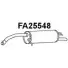 Задний глушитель VENEPORTE QJ0R C PQZC5RL FA25548 Fiat Bravo