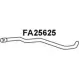 Выхлопная труба глушителя VENEPORTE RVCP2E4 AM3 SM Fiat Panda FA25625