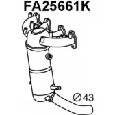 Катализатор коллектора VENEPORTE FA25661K Fiat Panda 9HTPXOY 3SX 7O5Q