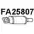 Передний глушитель VENEPORTE BKDAKIG Fiat Albea FA25807 G3LQ D