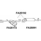 Задний глушитель VENEPORTE C7EG W 2705875 2E7E0 FA25891