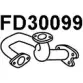 Выхлопная труба глушителя VENEPORTE IGYV1K T 3FFH66 FD30099 Ford Mondeo 2 (GD, BNP) Универсал 2.5 24V 170 л.с. 1996 – 2000